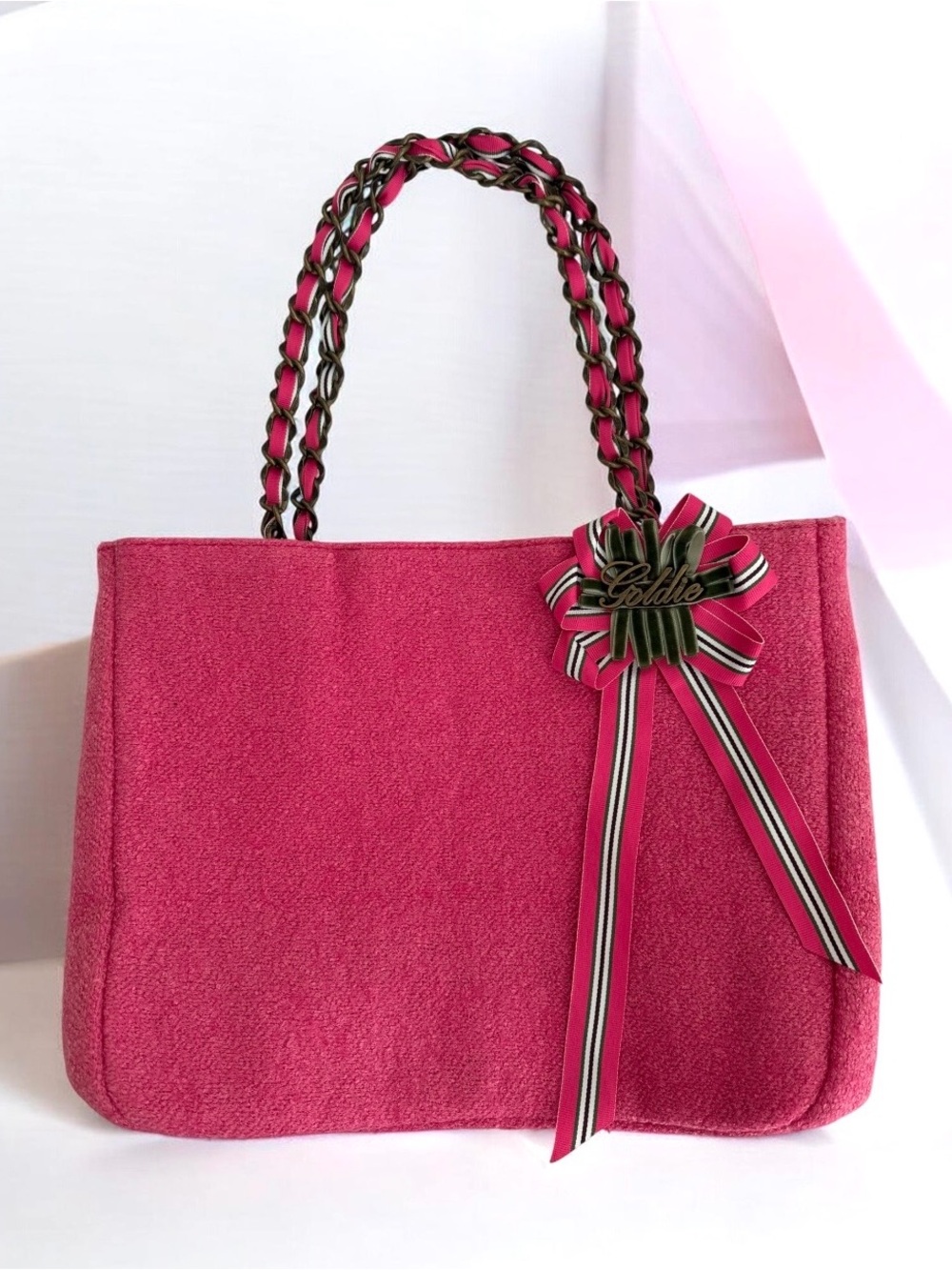 Goldie Magenta Hot Pink Limited Edition Shoulder Bag Tote